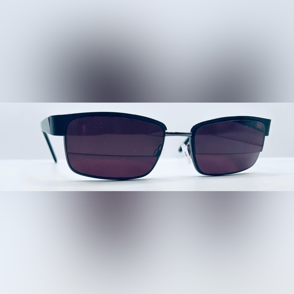 BMEC Modern Big Result Gunmetal Oval Sunglasses Frames Only
